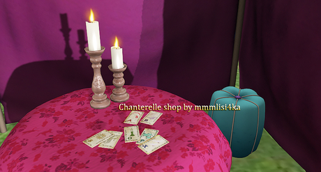 Second Life Marketplace - Sway's [Fortune Teller] stool